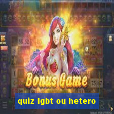 quiz lgbt ou hetero